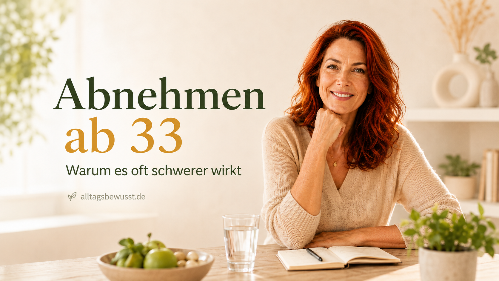 Abnehmen ab 33: Warum es oft schwerer wirkt – und was dahintersteckt